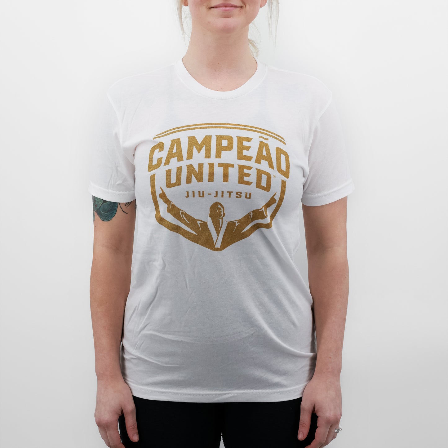 Big Logo Tee // White