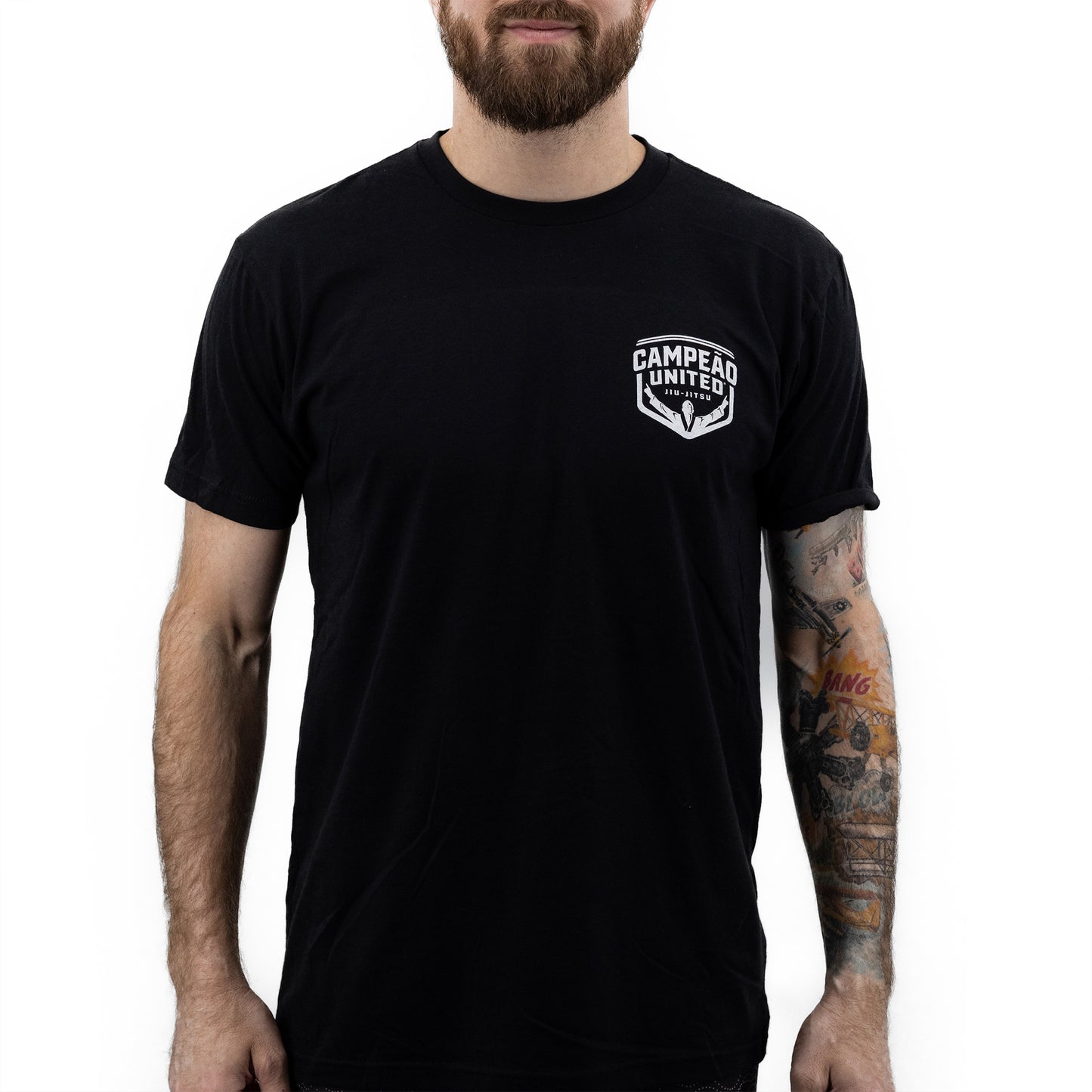 Left Chest Logo Tee // Black