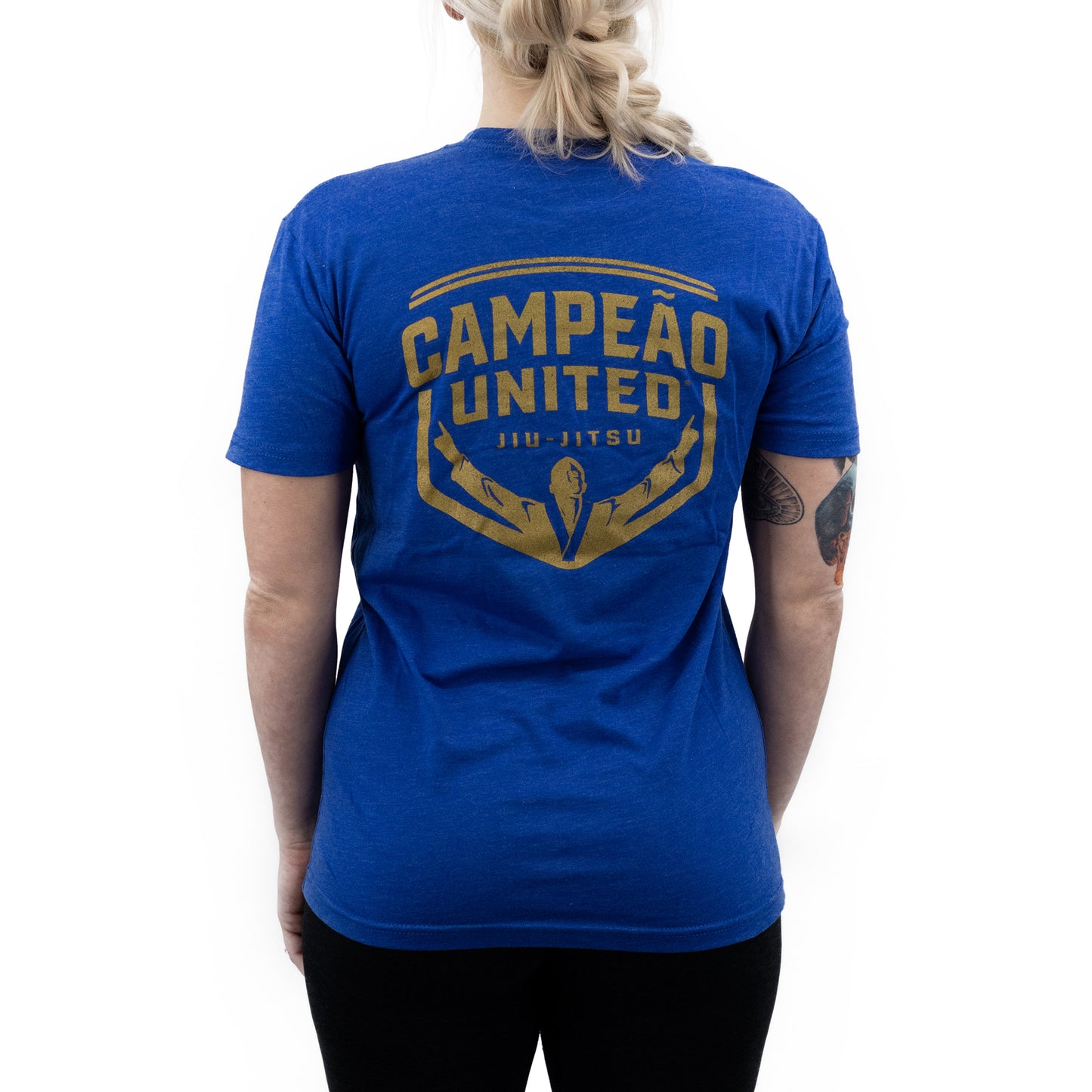 Left Chest Logo Tee // Blue