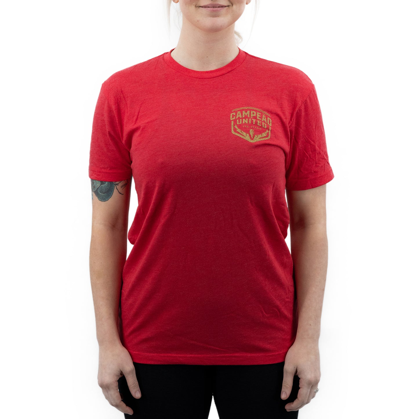 Left Chest Logo Tee // Red