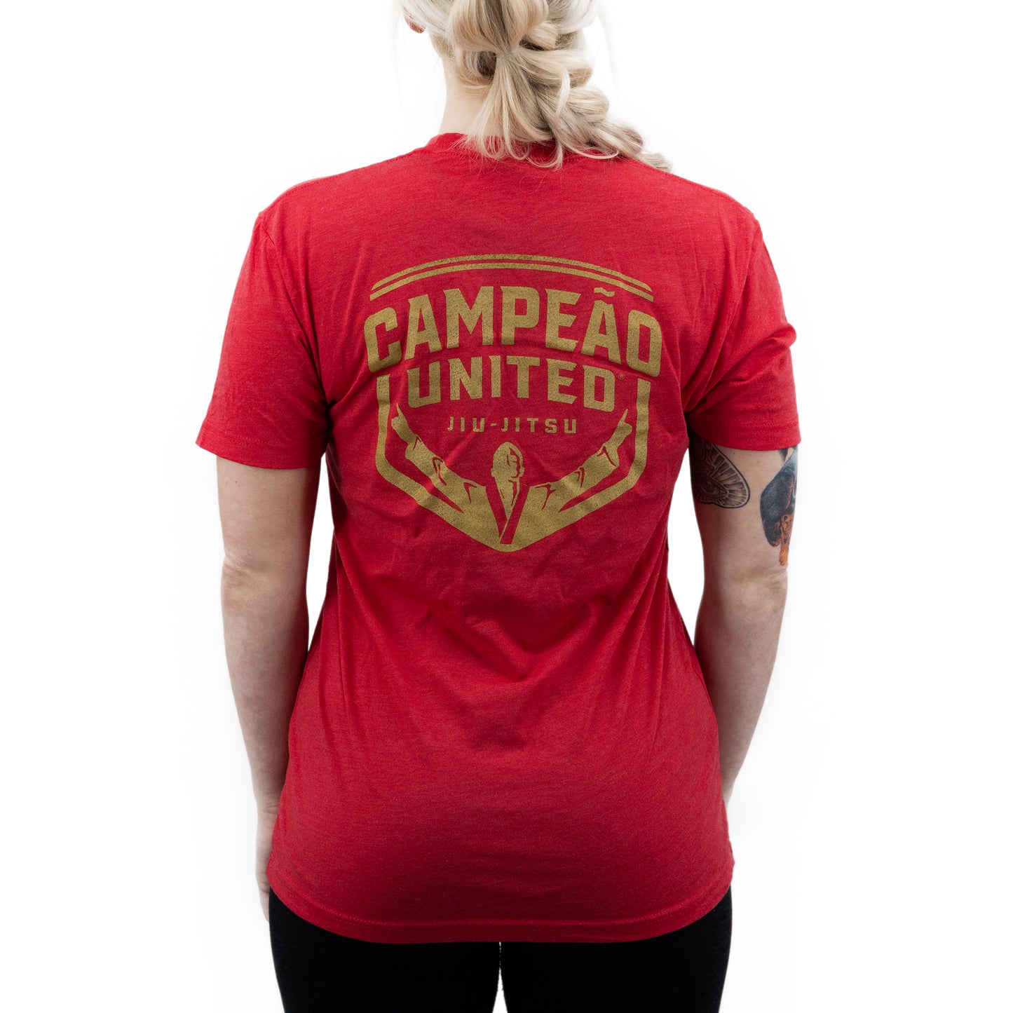 Left Chest Logo Tee // Red