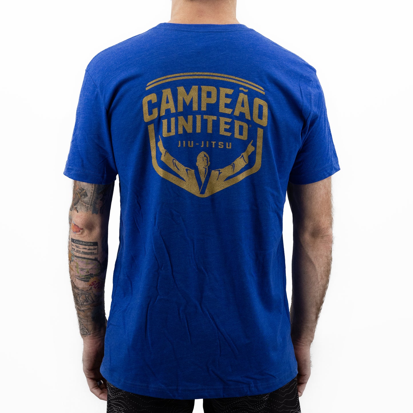 Left Chest Logo Tee // Blue