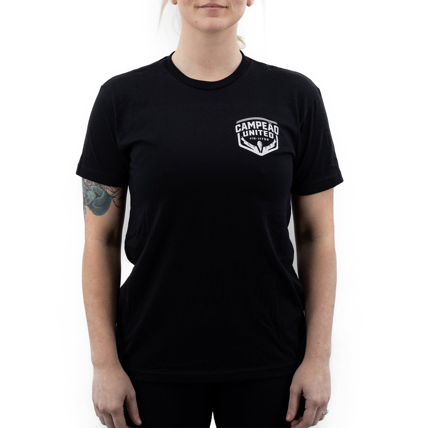 Left Chest Logo Tee // Black