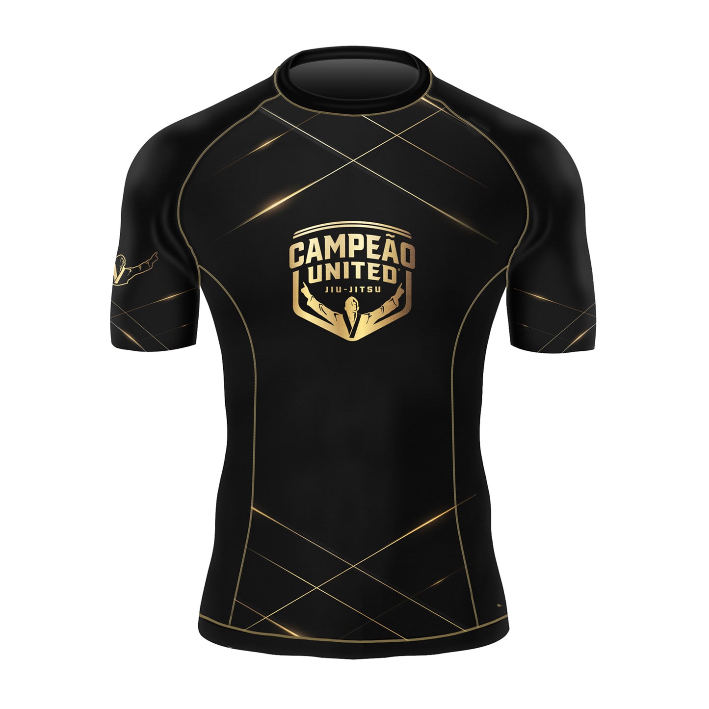 Youth Athlete Rashguard // Black - Short Sleeved