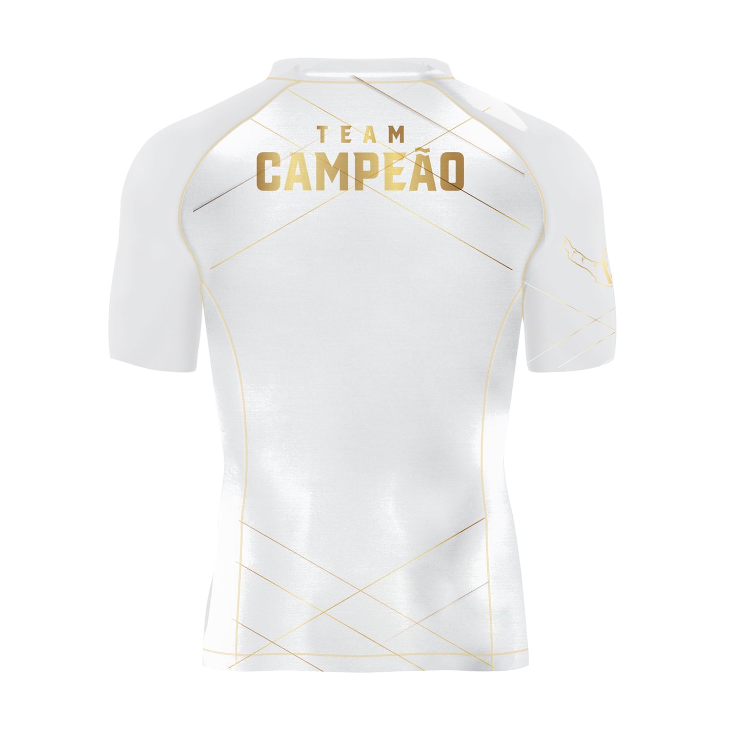 Youth Athlete Rashguard // White - Short Sleeve