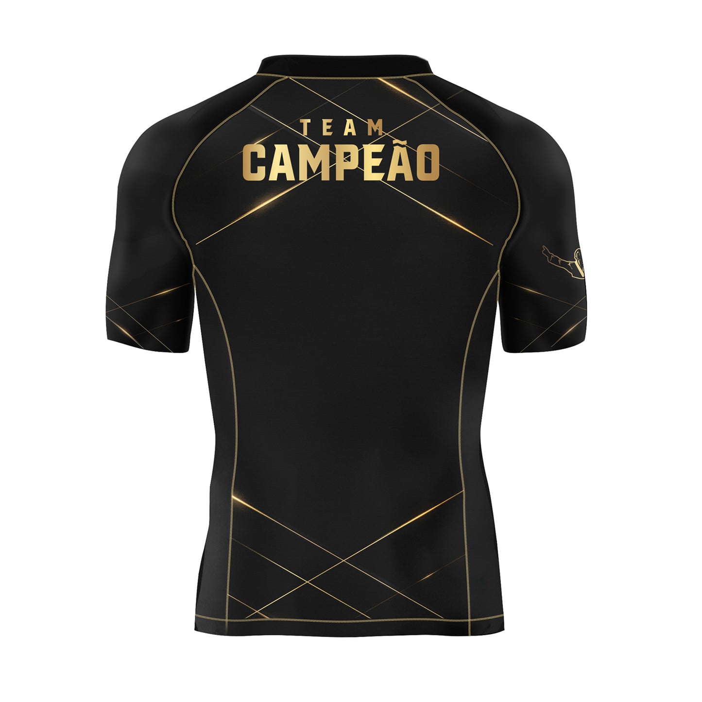 Youth Athlete Rashguard // Black - Short Sleeved