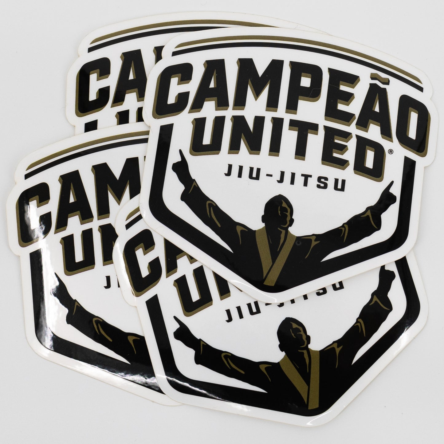 Campeão Sticker // Black & Gold