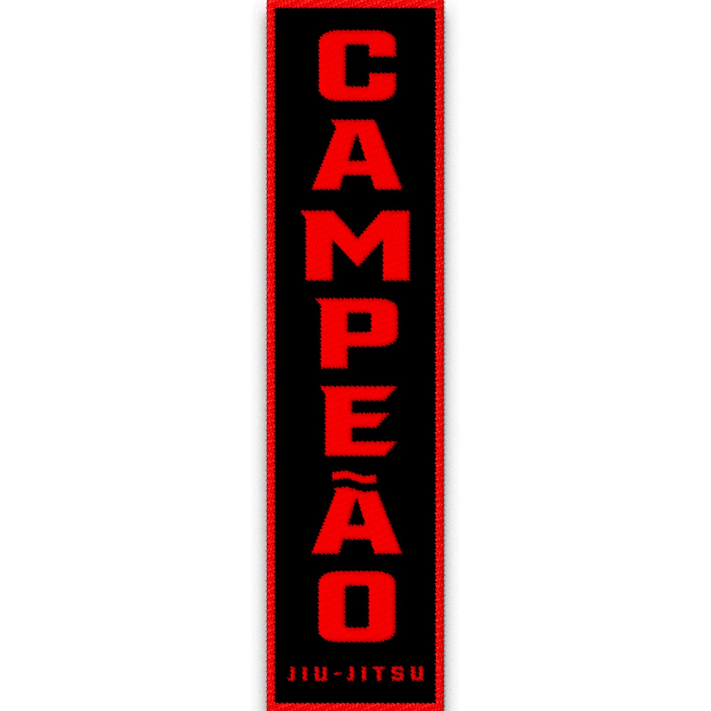 Campeão Lapel Patch // Red & Black