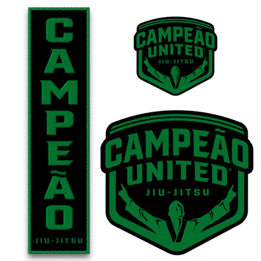 Youth Campeão Patch Pack // Green & Black
