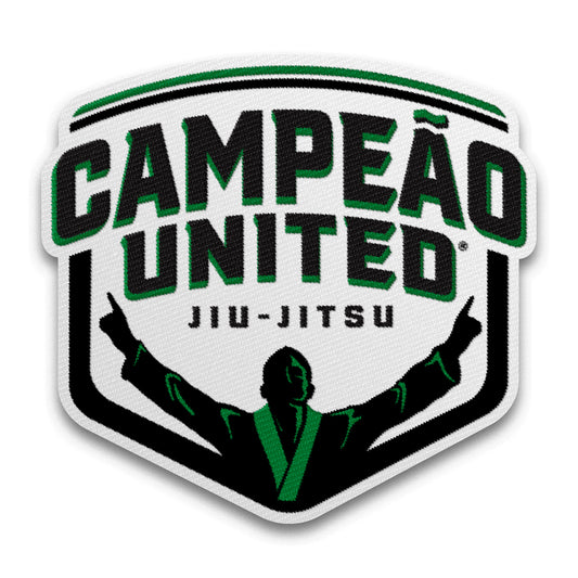 5" Campeão Patch // Green & White