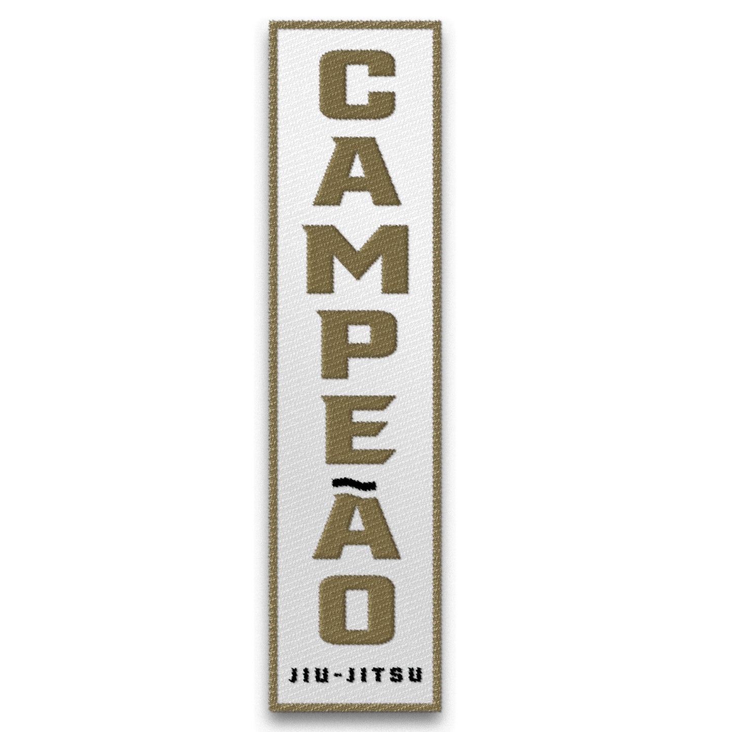 Campeão Lapel Patch // Gold & White (Youth)