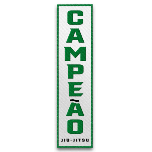 Campeão Lapel Patch // Green & White (Youth)