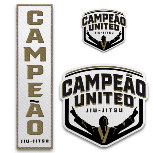 Youth Campeão Patch Pack // Gold & White